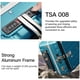 thumbnail image 5 of Maleta rígida Carry On Luggage Hanke de policarbonato de 20 pulgadas, azul, 5 of 9