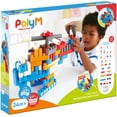 thumbnail image 4 of Hape: PolyM: City Airport - 142pc Building Blocks Toy Set w/ Figurines, Build & Play, Open Play & Inspiration Card, Toddlers & Kids Ages 2+, 4 of 10