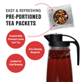 thumbnail image 3 of Tiesta Tea - Cold Brew Mocktail Faves Variety Pack, 6 Cold Brew Pitcher Packets, Loose Leaf Tea Gift Set, 3 of 5
