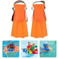 thumbnail image 1 of OULII Youth PVC Orange Lightweight Comfort for Swim Lessons 1 Pair, 1 of 6