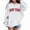 1#White, variant on Byoo Toddler Girl's New York Printed Hoodie Kids Sports Long Sleeve Hooded Sweatshirt Top
