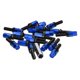 thumbnail image 4 of 20pcs Steel Extended Lug Bolts M12x1.25 28mm Thread with Sleeve Universal for CarBlue, 4 of 5