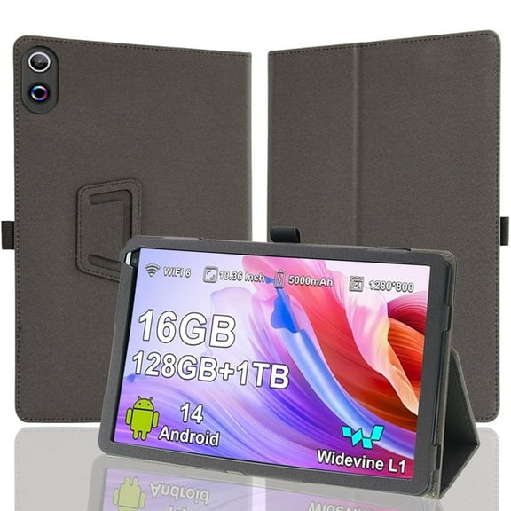 [NSFN] AEE ZO C12 Tablet Case,10.36'' Android 14 Tablet Case,Stand Function,Multi-Angle,Shockproof, Drop Prevention Cover,(Black)