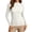 White1, variant on AherBiu Winter Tops for Women Ribble Knitted Sweater Pullover Tops Long Sleeve Basic Layer Warm Shirts