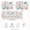 thumbnail image 2 of Yayeee Pillowcase King Size Set of 2 Satin Wrinkle Resistant Pillow Case, Red Easter Eggs, 2 of 8