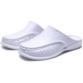 thumbnail image 2 of RURAN Mens Slippers with Arch Support Casual Mules Clog Slip-On Open Back Shoes Comfort Walking Loafer Indoor Outdoor House Shoes, 2 of 8
