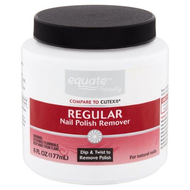 Equate Beauty Regular Nail Polish Remover, 6 fl oz