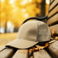thumbnail image 3 of Falari Trucker Hat 2-Piece Set, 6 Panel, Cotton Mesh, Adjustable Size Baseball Cap - Black & Khaki, 3 of 7