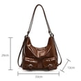thumbnail image 1 of Bolso de hombro para mujeres Fashion Mochila casual para el trabajo de vacaciones de compras al aire libre Rojo, 1 of 8
