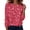 Multicolor, variant on Plus Size Christmas Tops for Women Long Sleeve Crewneck Christmas Tree Snowflake Gift Box Print Casual Loose Fit Fall Winter Holiday Top,Size:S-XXXXXL