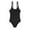 Black, variant on Lroveb One Piece Swimsuit Women Mordlanka Swimwear for Teens Thin Strap Swimsuits Period Black