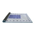thumbnail image 2 of Ahgly Company Indoor Round Solid Blue Modern Area Rugs, 8' Round, 2 of 4