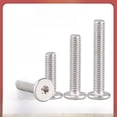 thumbnail image 3 of Tornillos Torx de cabeza plana grande de acero inoxidable 304 Tornillos Torx de cabeza plana CM M2M2.5M3M4M5M6, 3 of 6