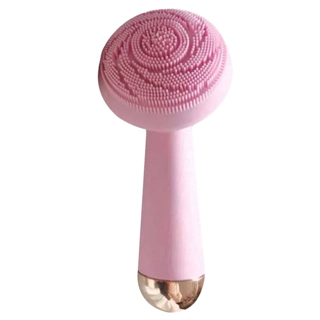 Facial Scrubber USB Rechargeable: Facial Cleansing Brush Face Exfoliator Brush