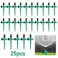 thumbnail image 1 of Riego 5 Uds Aspersor Trípode Con Rotación 360 ​​grados para Jardín () Verde, 1 of 6