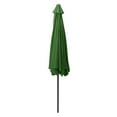 thumbnail image 4 of CorLiving 10ft Large Round, Market Outdoor Patio Umbrella with Side Flaps, Steel Frame and Round Fillable Base, 4 of 8