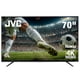 thumbnail image 1 of JVC  Smart TV 70 pulgadas  4K UHD LED  Frameless  Roku TV  Dolby Audio  WiFi  4 HDMI 2 USB AV  Netflix YouTube Prime Video  Modelo SI70URF, 1 of 8