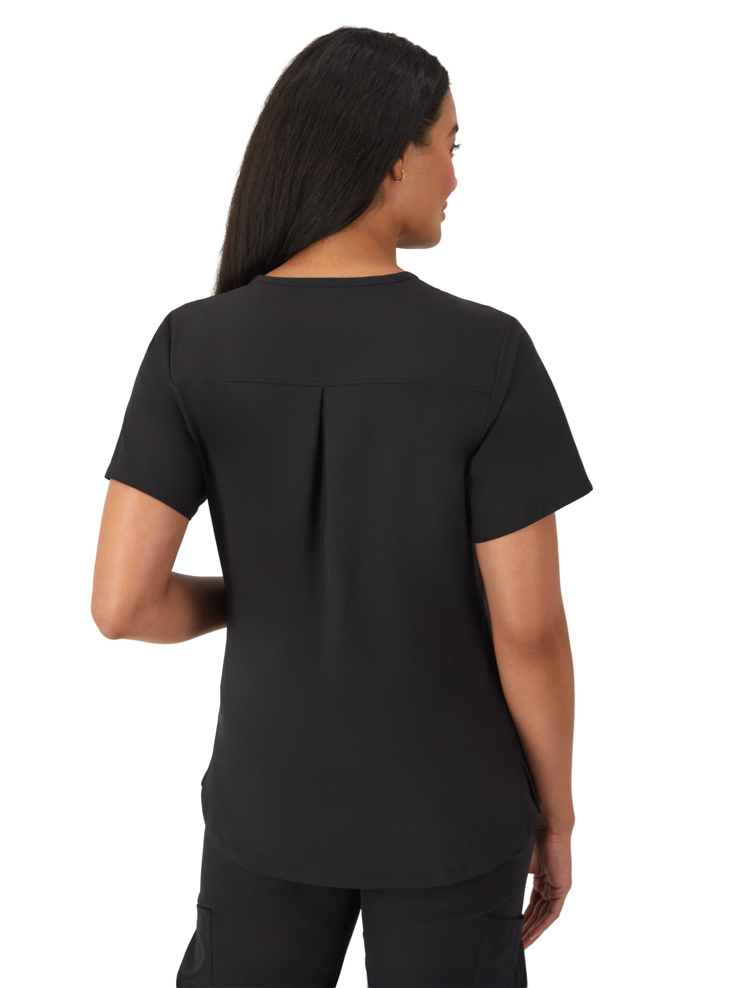 Hanes Womens Scrubs V-Neck Scrub Top, Comfort Fit, 2 Pockets, Sizes XS-3XL