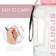 thumbnail image 3 of 1 Set Large Water Container Sports Water Bottle Fitness Water Jug Large Capacity Bottle, 3 of 8