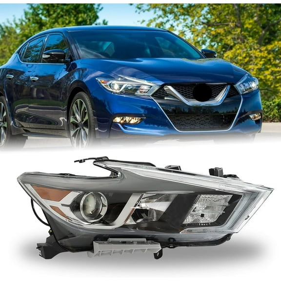 labwork Headlight Assembly Replacement for Maxima S|SL|SV 2016-2018 Headlights Right Side NI2503235