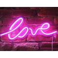 thumbnail image 3 of LINLIN Neon Night Light, LED Neon Signs Night Light Alien Neon Lights USB Decorative Neon Lights for Wall, Bedroom, Home, Party, and Holiday Decor, 3 of 8