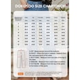 thumbnail image 6 of DOKOTOO Women's Barrel Jeans Baggy High Waisted Vintage Y2K Boyfriend Jeans Loose Ankle Denim Stretch Pants with Big Pockets, 6 of 8