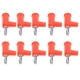 thumbnail image 1 of Plátano 10pcs enchufe plátano apilable 4 mm/0.2 pulgadas de latón sin soldador conector de plátano apilable para accesorios de seguridad para accesorios de segurida, 1 of 7