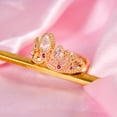 thumbnail image 2 of Anillo Botrinal Rapunzel Princess Crown Tangled Fans Jewelry, 2 of 8