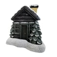 thumbnail image 1 of Quemador de incienso en forma de cono nevado, quemador de incienso con forma de casita de chimenea navideña, adorno de aromaterapia, incienso para habitaciones, 1 of 5