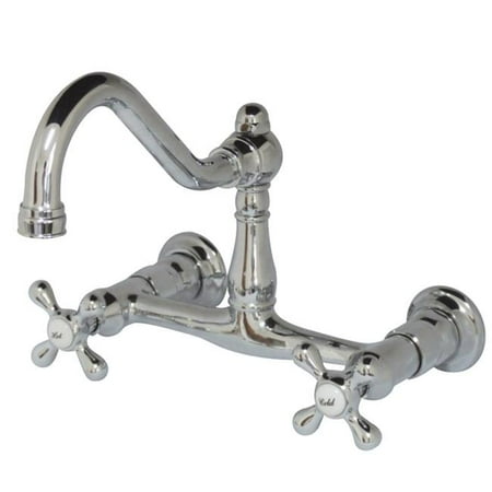 

Kingston Brass 8 in. Vintage Centerset Vessel Sink Faucet Polished Chrome