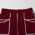 thumbnail image 6 of Womens Barrel Wide Leg Pants Plus Size Drawstring Waist Sweatpants 2025 Fall Winter Casual Trousers With Pockets, 6 of 7