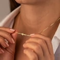 thumbnail image 4 of Dainty Cross Necklace for Women, 14K Gold Plated Simple Cross Choker Necklaces Small Cross Pendant Tiny Cute Necklaces Handmade Aesthetic Gold Jewelry for Women, 4 of 16