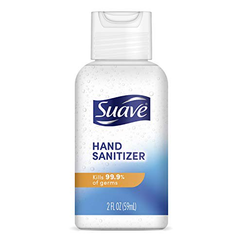 Suave Hand Sanitizer Alcohol Based Hand Sanitizer 2oz (3 Pack