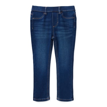 Wonder Nation Baby and Toddler Girls Skinny Jegging Jeans, Sizes 12M-5T
