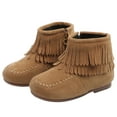 thumbnail image 2 of Otqutp Sneaker for Children Boots for Kids Baby Girls Boys Winter Fringe Tassel Ankle Boots Snow Boots Warm Shoes for 1 to 6Years, 2 of 9