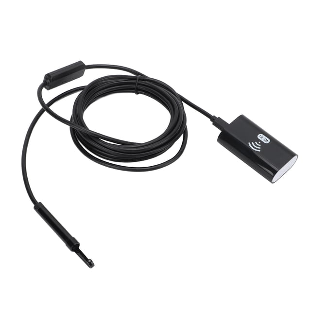 Wireless Endoscope, Borescope Camera Phone Video Recording Long Standby 1200P HD Complete Kits Adjustable Brightness For Auto Repair 3.5m/11.48ft Cable