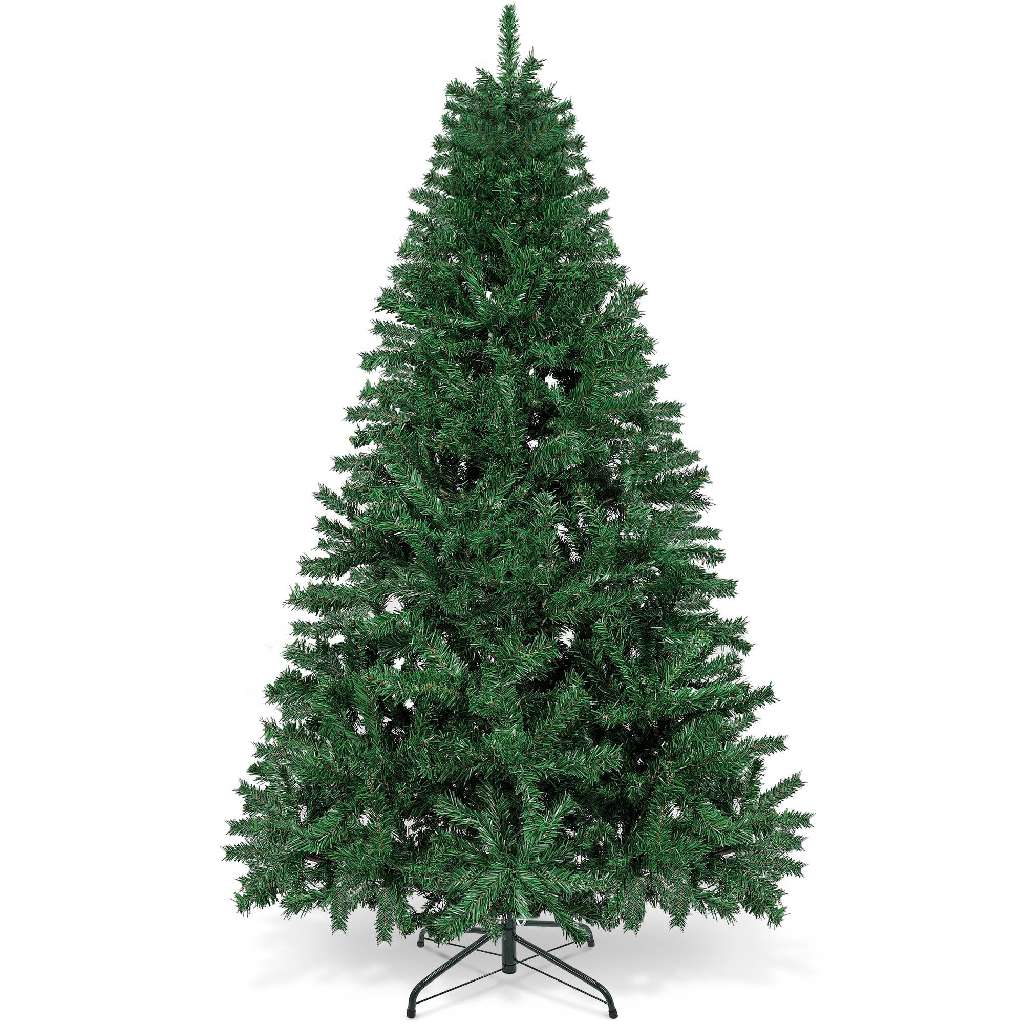 Ktaxon 7ft PVC Artificial Christmas Pine Tree, Unlit, 1100 Tips