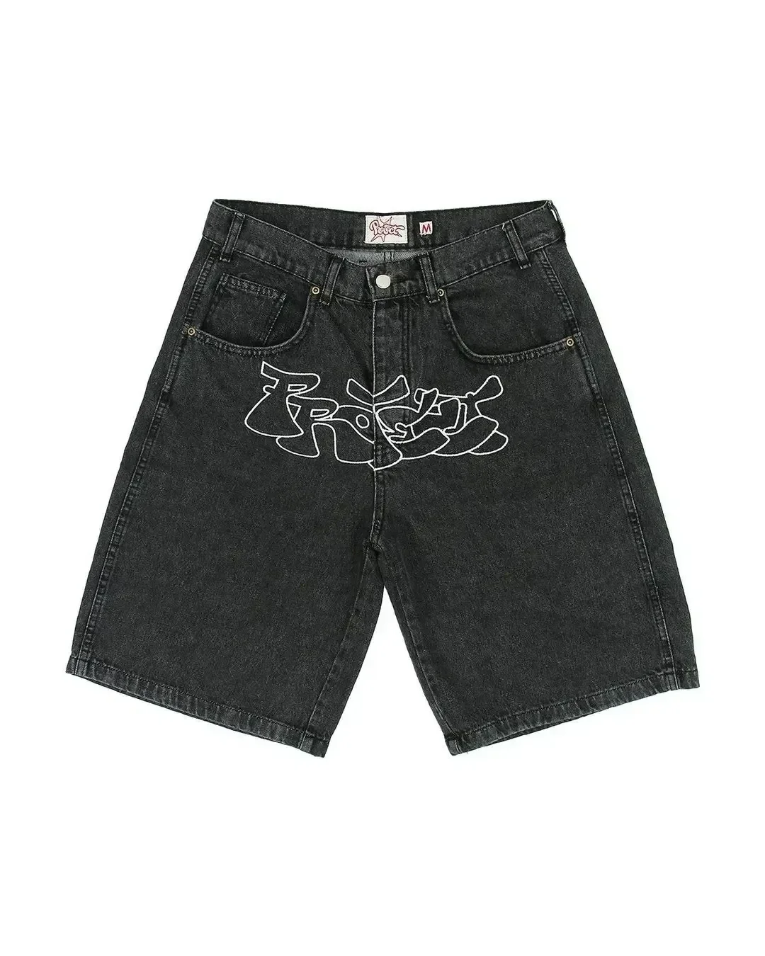 Hip Hop Lucky 7 Dice Graphic Y2K Pants Harajuku JNCO Shorts Retro