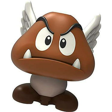 Super Mario Para Goomba Minifigure (With Wings) (No Packaging)