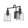 thumbnail image 2 of 2 Light Bath Vanity In Industrial Style-12.25 Inches Tall And 16 Inches Wide Z-Lite 734-2V-Mb, 2 of 5