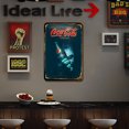 thumbnail image 3 of Placa Metal Vintage Cola Pintura Hierro Rectangular Bar para El 20x30cm, 3 of 9