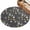 Dark Gray, variant on Round Rugs 5Ft, Blue Space Round Area Rug Washable Indoor Throw Carpet, Cartoon Cute Spaceship Planet Star Funny Soft Non Slip Circle Rug for Cabinet Bathroom Home Decor Aesthetic