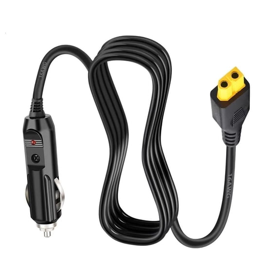 Car Charging Power Adapter to XT60 Extension Power Cable Compatibles 12V/24V