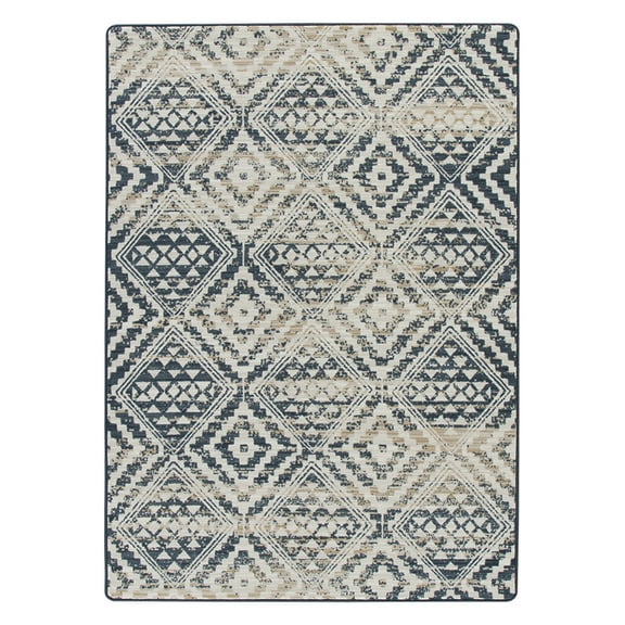 Milliken Drayton Area Rug 4000174015 Kenten Artisan Diagonal Diamonds 7' 8" x 10' 9" Rectangle