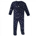 thumbnail image 2 of Hudson Baby Baby Cotton Zipper Sleep and Play 2pk, Metallic Stars, 0-3 Months, 2 of 3