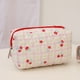thumbnail image 5 of Bolso De Cosméticos Bolso de cosméticos acolchada floral Estampados de flores Organizador de viaje Cremallera Cartera para exteriores, 5 of 7