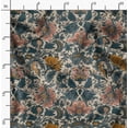 thumbnail image 2 of Soimoi Polyester Fleece Blue Fabric By the Yard - 56 Inch Wide - Florals Print Fabric - Elegant and Timeless Patterns for Fashion and Home Decor Printed Fabric, 2 of 6