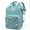 green, variant on Fashion Printed Mummy Bag Multi-function Large Capacity Anti-sprinkling Maternity Baby Changing Bags Baby Stroller Backpack Travel Backpack Diaper Changing Backpack