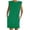 Green, variant on IROINNID Women's Sleeveless Shift Dress Round Neckline Sexy Loose Ladies Mini Dress Strapless Cap Solid Color Dress