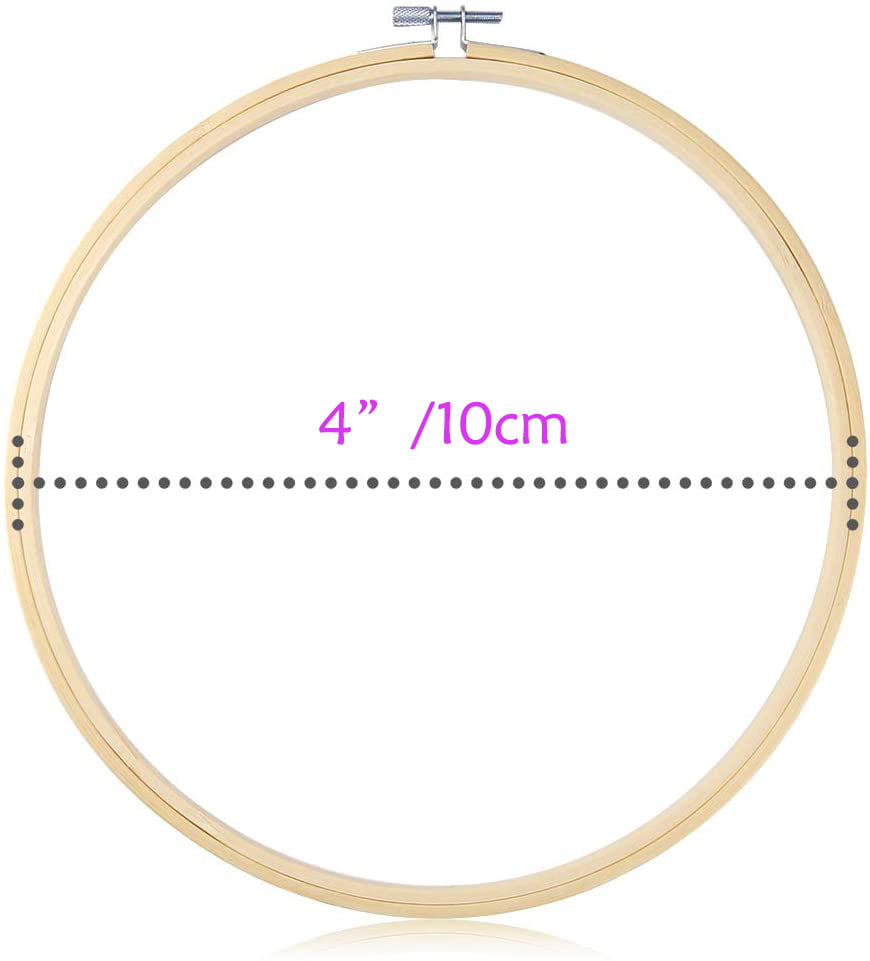 Vahvaa® Wooden Embroidery Frame/Hoop Size 5,8,12 Inches in A Pack :  Amazon.in: Home & Kitchen